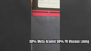 Futterstoff aus 50 % Meta-Aramid und 50 % FR-Viskose