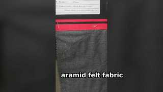 Produktname: Meta-Aramid-Nadelfilzstoff, Breite: 150 cm, Gewicht: 270 g/m²
