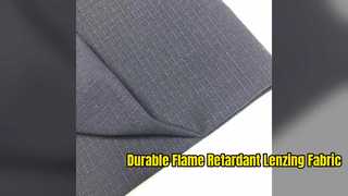 Lenzing Viskosestoff, langlebiges, flammhemmendes Textil