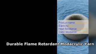 Premium-Modacrylgarn, langlebige, flammhemmende Faser