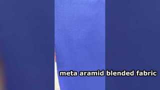 „Nomex IIIA Typ 93/5/2 Meta-Aramid-Gewebe, 160 g/m², leuchtend blau, antistatisches FR-Gewebe für Öl- und Gassumm