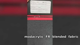 Flammhemmendes Modacryl-Mischgewebe