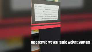 Modacryl-Webstoff