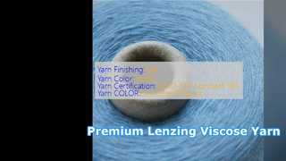 Premium Lenzing Viskosegarn für Hochleistungstextilien