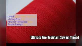 Feuerbeständiges Meta-Aramid-Nähgarn mit hoher Festigkeit