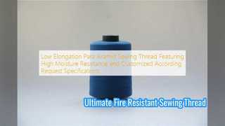 High Strength Para Aramid Thread Fire Resistant Solution