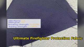 High Performance Meta Aramid Fabric for Firefighter Suits
