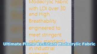 Hochleistungs-Modacrylgewebe für Arbeitssicherheit