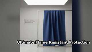 100 % flammhemmender Schutz aus Meta-Aramid-Gewebe