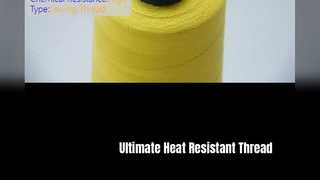 Starkes Para-Aramid-Nähgarn, geeignet für die Herstellung von Feuerwehranzügen und Hochtemperatur-Schutzausrüstung