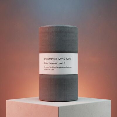 Bruchfestigkeit 1000N 1200N Meta-Aramid-Gewebe Farbfestigkeit Stufe 5 für hochtemperaturbeständige Schutzgeräte