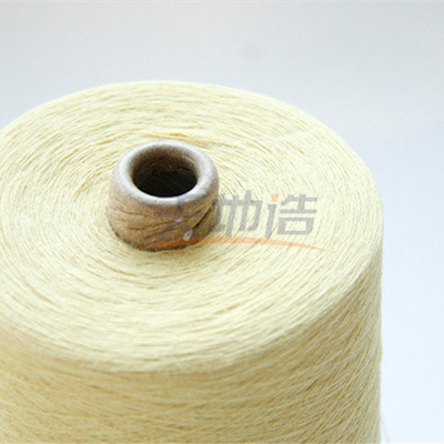 100% Para Aramid Garn rohes gelbes Ne20/2