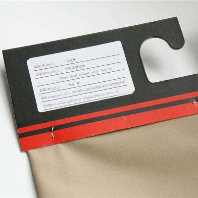 250-G-/Mkakifarbige Schmiere färbte aramid flammhemmendes aramid Gewebe für Wüstenuniformen