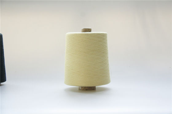 66 TEX Para Aramid Fiber Yarn rohes gelbes Ne18/2 für geschnittene beständige Handschuhe