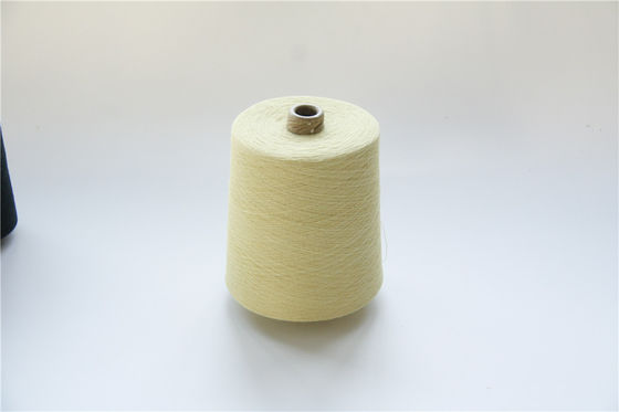 66 TEX Para Aramid Fiber Yarn rohes gelbes Ne18/2 für geschnittene beständige Handschuhe