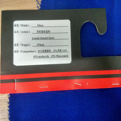 150cm Breiten-Aramidfaser-Stoff mit spinnendes Garn-guter Chemikalienbeständigkeit