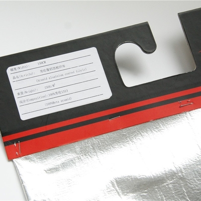 Wasserdichtes 500 Gewebe G/M Para Aramid mit Aluminiumbeschichtung