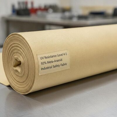 UV-Widerstandsstufe 4 bis 5 Aramid Babric bestehend aus 93 Prozent Meta-Aramid geeignet für Anwendungen in der industriellen Sicherheit
