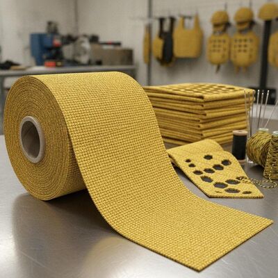 Strapazierfähiges Para-Aramid-Gewebe für Schutzausrüstung, industrielle Anwendungen und die Herstellung von Sicherheitsausrüstung