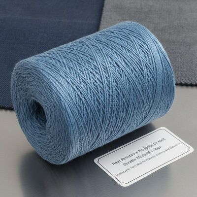 Wärmebeständigkeit keine Entzündung oder Schmelze Langlebiges Modacrylfaser Modacrylgarn ideal für Schutzkleidung und Industrie