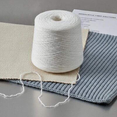 Modakrylgarne mit niedrigem Feuchtigkeitsabsorptionsvermögen Faserart Modacrylgarne für Gewebe und Strickgewebe