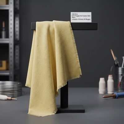 Kevlar-Glasfaser-Hitzeschutzgewebe mit hoher Temperaturbeständigkeit, Flammhemmung und Reißfestigkeit