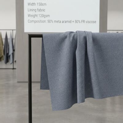 50% Meta-Aramid 50% FR Viskose-Beschichtungsgewebe - Dauerfeuerhemmer 120 gsm für Schutzkleidung