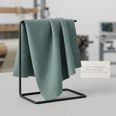 940 gm Flammschutz-Manschettenstoff aus Aramid mit hoher Abrasions- und Chemikalienbeständigkeit für feuerfeste Kleidung