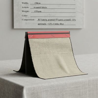 Flammhemmendes, antistatisches Meta-Aramid-Gewebe mit Chitinfasern für Schutzkleidung