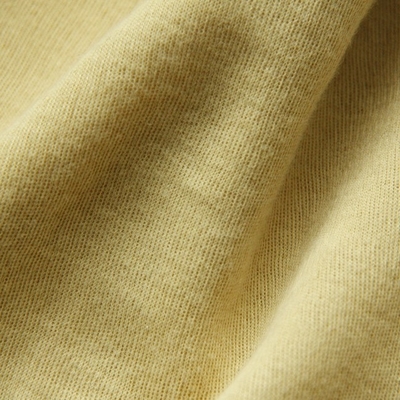 Gewebe-rohes Gelb EN388 200gsm 100% Para Aramid für geschnittene Antihandschuhe 1.6m 1.8m