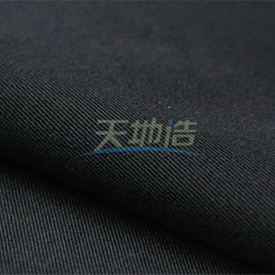 Schwarzes Aramidfaser-Gewebe 93/5/2 des Meta--280gsm mit PU-Beschichtung