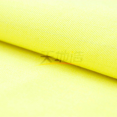280gsm Modacrylgewebe Fluorescrnt gelbes Ne24/2 En11612