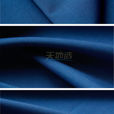 Antibogen-Kleidung Ozean-Blau-Meta- Aramid-Gewebe-160gsm für Erdöl