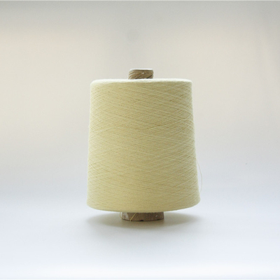 Nähgarn Franc Para Aramid spinnen rohes gelbes Ne30/2 für das Gewebe-Spinnen