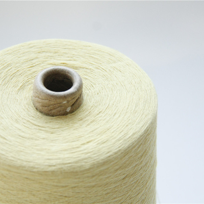 Nähgarn Franc Para Aramid spinnen rohes gelbes Ne30/2 für das Gewebe-Spinnen