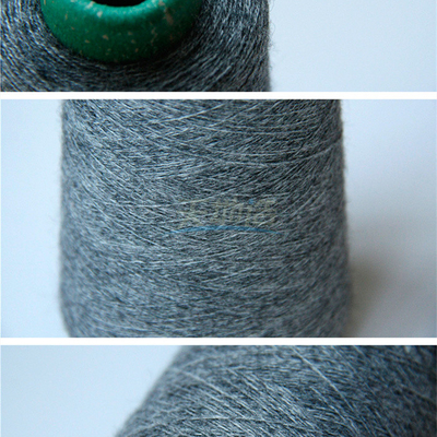 Garn Ne24/2 Grey Modacrylic Cotton Yarn Flames Retrardant