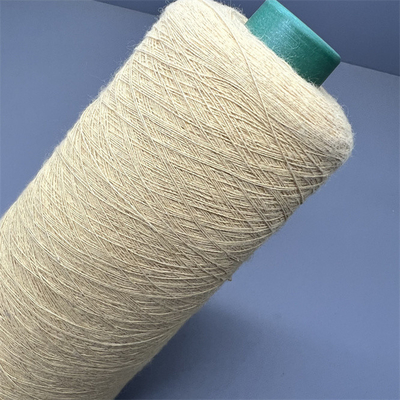 66 TEX Para Aramid Fiber Yarn rohes gelbes Ne18/2 für geschnittene beständige Handschuhe