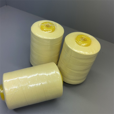 60 TEX Ne 30/3 Nähgarn-rohes Gelb Para Aramid mit hochfestem