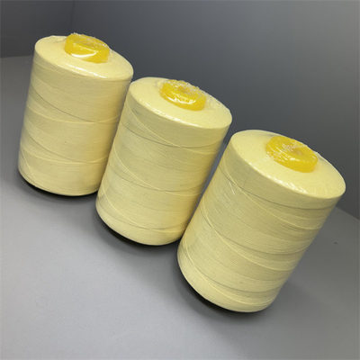 Rohes Gelb Ne20/3 Para Aramid Nähgarn-NFPA1971 für industrielles Förderband