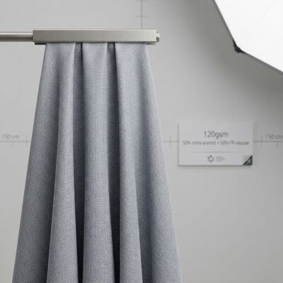 50% Meta-Aramid 50% FR Viskose-Beschichtungsgewebe - Dauerfeuerhemmer 120 gsm für Schutzkleidung